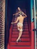 Candice Swanepoel and Irina Shayk Booty in Lingerie for CR Fashion Book Issue 19