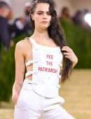 Cara Delevingne at 2021 Met Gala in NYC