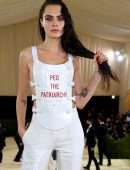 Cara Delevingne at 2021 Met Gala in NYC