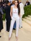 Cara Delevingne at 2021 Met Gala in NYC