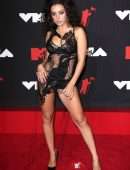 Charli XCX Leggy and Booty at 2021 MTV Video Music Awards in New York