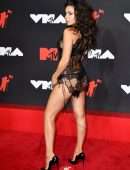 Charli XCX Leggy and Booty at 2021 MTV Video Music Awards in New York
