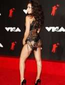 Charli XCX Leggy and Booty at 2021 MTV Video Music Awards in New York