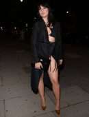 Daisy Lowe Leggy at London Fashion Week