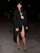 Daisy Lowe Leggy at London Fashion Week