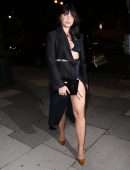 Daisy Lowe Leggy at London Fashion Week