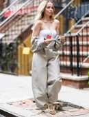 Dove Cameron Pokies during a Photoshoot in NYC