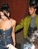 Dua Lipa Cleavage, Outside the Mercer Hotel in NYC