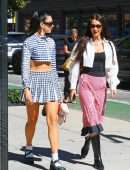 Dua Lipa Leggy, Out and About in New York