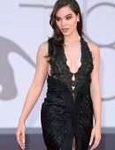 Hailee Steinfeld Beautiful Leggy and Cleavage at “Competencia Oficial” Premiere in Venice