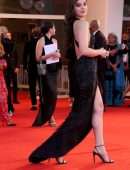 Hailee Steinfeld Beautiful Leggy and Cleavage at “Competencia Oficial” Premiere in Venice