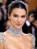Kendall Jenner Booty in a See-Through Dress at 2021 Met Gala in New York