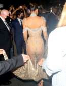 Kendall Jenner Booty in a See-Through Dress at 2021 Met Gala in New York