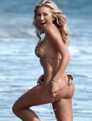 Khloe Terae and Janie Summers Booty in a Tiny Bikini at a Beach