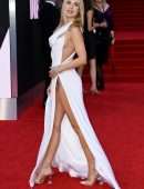 Kimberley Garner Upskirt at “No Time To Die” Premiere in London