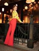 Madelaine Petsch Booty and Cleavage in Chelsea Lauren NYFW Photo Diary