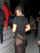 Rihanna Booty in Tiny Thong Panties at Met Gala After Party in New York