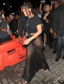Rihanna Booty in Tiny Thong Panties at Met Gala After Party in New York