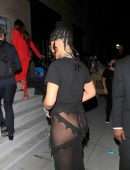 Rihanna Booty in Tiny Thong Panties at Met Gala After Party in New York