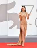 Zendaya Coleman Gorgeous in a Pretty Dress at “Dune” Premiere in Venice