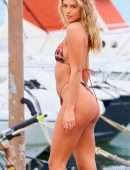 Arabella Chi Booty at PrettyLittleThing Bikini Photoshoot in Ibiza
