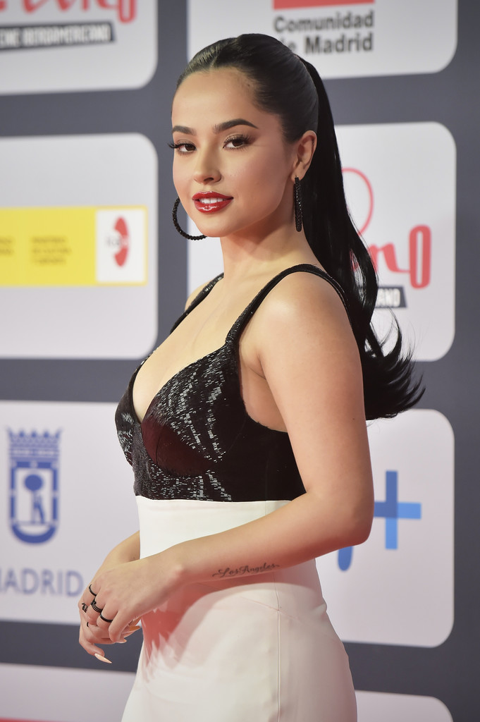 Becky G at Platino Awards 2021 in Madrid
