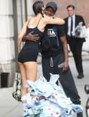 Bella Hadid Leggy, Out in NYC