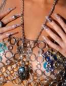 Chanel West Coast in a Sheer See-Through Top