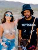 Chanel West Coast in a Sheer See-Through Top