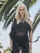 Claire Holt in Ocean Drive Magazine - October 2021