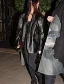 Eiza Gonzalez Leaving the Ritz during Paris Fashion Week