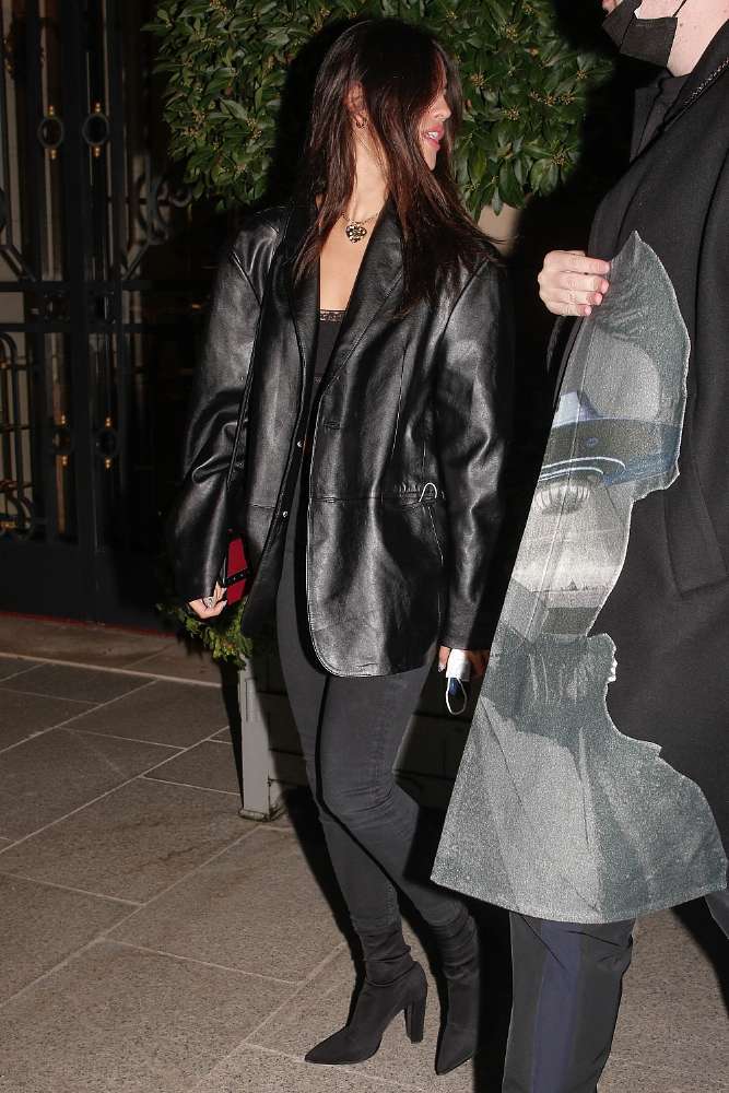 Eiza Gonzalez Leaving the Ritz during Paris Fashion Week