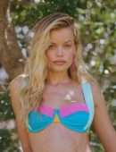 Frida Aasen in Bikini for Beach Bunny Neon Revolution Summer 2021 Campaign