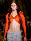 Gigi Hadid Pokies at Coperni Womenswear Spring/Summer 2022 Show in Paris