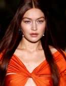 Gigi Hadid Pokies at Coperni Womenswear Spring/Summer 2022 Show in Paris