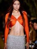 Gigi Hadid Pokies at Coperni Womenswear Spring/Summer 2022 Show in Paris