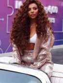 Jesy Nelson at Global Radio Studios in London
