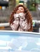 Jesy Nelson at Global Radio Studios in London