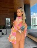 Jilissa Ann Zoltko Booty in a Tiny Thong Bikini