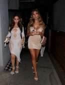 Kara Del Toro Cleavage and Leggy at Craig’s in West Hollywood