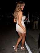 Kara Del Toro Cleavage and Leggy at Craig’s in West Hollywood