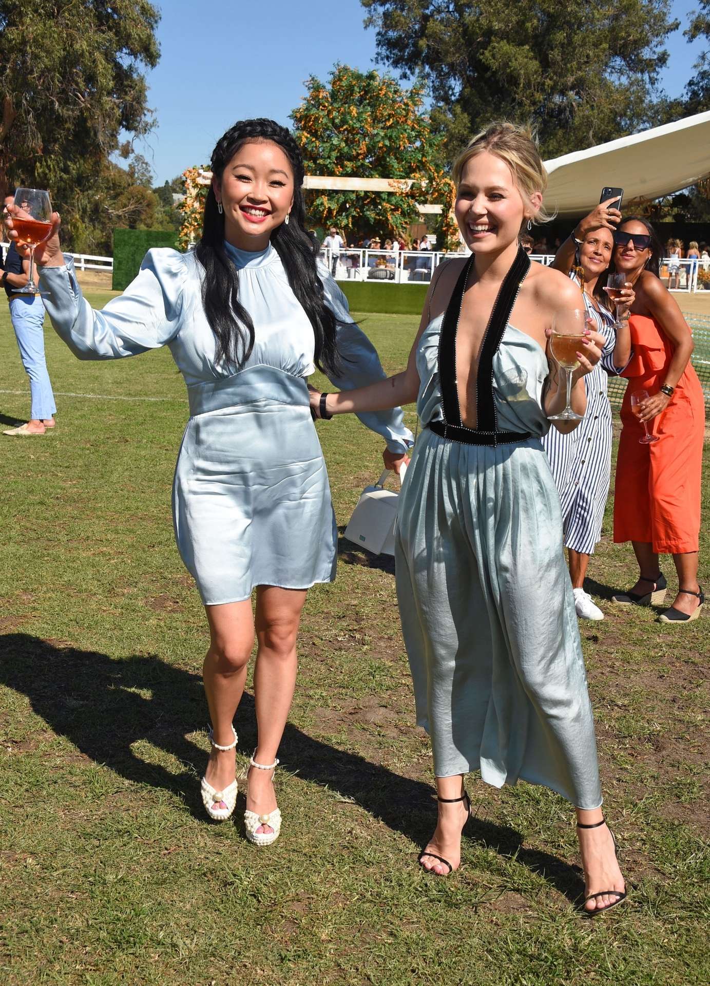 Kelli Berglund at Veuve Clicquot Polo Classic in Pacific Palisades