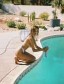 Kristen Kiehnle and Amara Johnson in Bikini in House of ZZ Swimwear Photoshoot