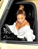 Larsa Pippen Booty, Outside Craig's in West Hollywood