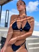 Lucia Javorcekova Booty and Cleavage in a “Body Engineers” Swimwear Photoshoot
