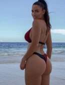 Lucia Javorcekova Booty and Cleavage in a “Body Engineers” Swimwear Photoshoot