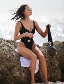 Olivia Culpo Hot in a Swimsuit at “Michael Kors” Photoshoot in Miami