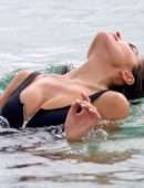 Olivia Culpo Hot in a Swimsuit at “Michael Kors” Photoshoot in Miami