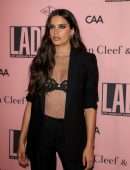 Sara Sampaio in Black Bra at Unforgettable Evening Under The Stars in Los Angeles