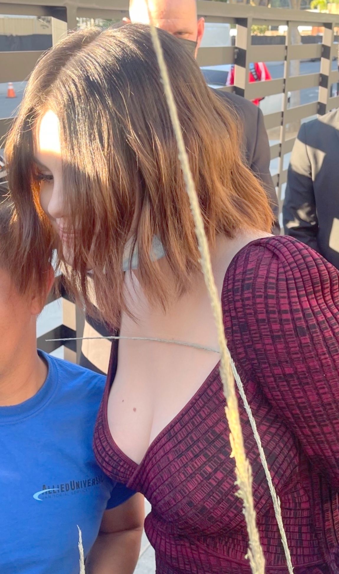 Selena Gomez Cleavage at “Only Murders in the Building” Promo Event in Los Angeles